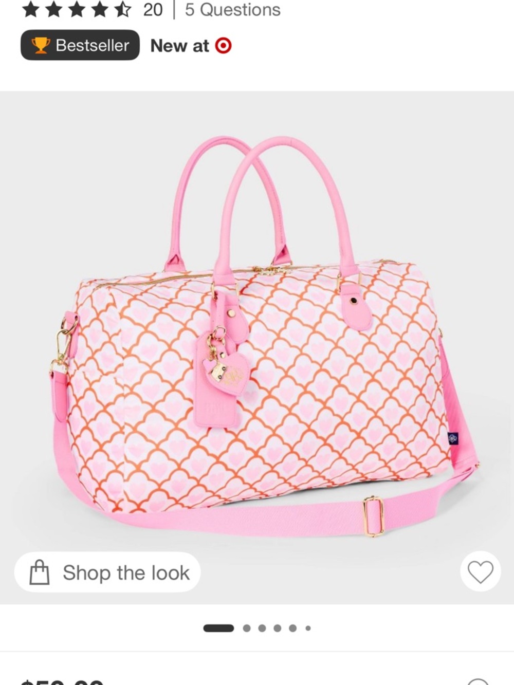 Roller Rabbit x Target Collab Weekender Bag - Women's Travel Tote